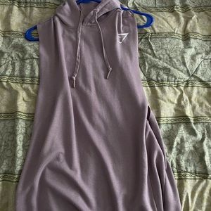 Purple tank sweatshirt